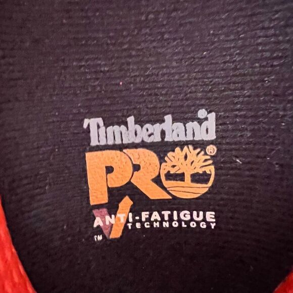 Timberland Pro Hytest Safety Footwear Slip-On Work Shoes - Size 10 WIDE Brown - Picture 8 of 9